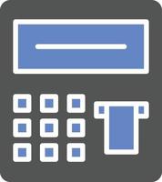 Atm Machine Icon Style vector