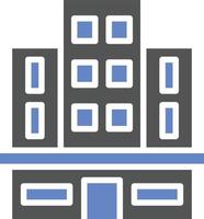 Office Building Icon Style vector