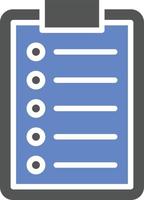 List Icon Style vector