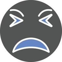 Yelling Icon Style vector