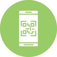 QR Code Icon Style vector