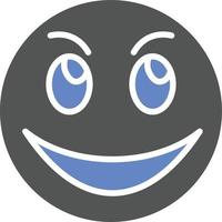 Rolling Eyes Icon Style vector