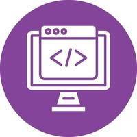 Programming Icon Style vector