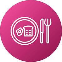 Break Fast Icon Style vector