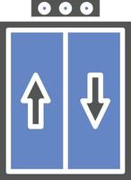 Elevator Icon Style vector