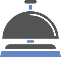 Reception Bell Icon Style vector