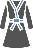 Bathrobe Icon Style vector