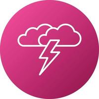 Storm Icon Style vector
