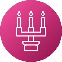 Candlestick Icon Style vector