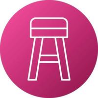 Stool Icon Style vector