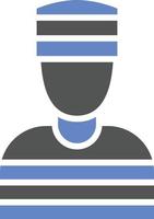 Criminal Icon Style vector