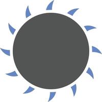 Sunny Icon Style vector