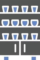 Cupboard Icon Style vector