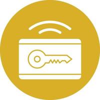 Smart Key Icon Style vector