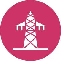 Electric Tower Icon Style vector