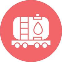 Oil Tank Icon Style vector