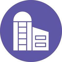 Silo Icon Style vector