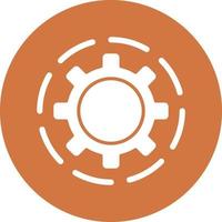 Cogwheel Icon Style vector