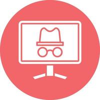 Incognito Icon Style vector