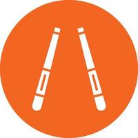 Chopsticks Icon Style vector