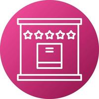 Design Rating Icon Style vector