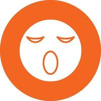 Sleepy Icon Style vector