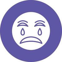 Crying Icon Style vector