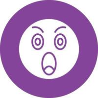 Shocked Icon Style vector