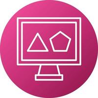 Graphic Elements Icon Style vector