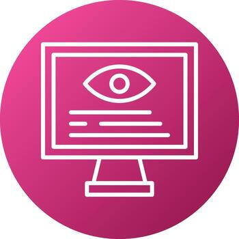 Visualization Icon Style vector