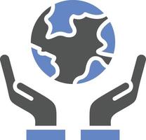 Save World Icon Style vector