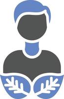 Ecologist Icon Style vector