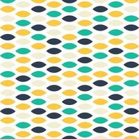 Geometric seamless vector pattern. Multicolored abstract flat design. Minimalistic scandinavian pattern.