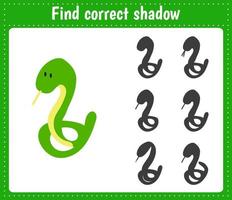 Find the correct shadow viper. vector