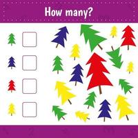 How many trees are there vector