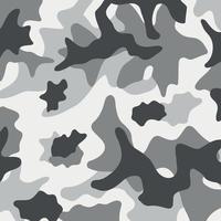 army stripes camouflage pattern white gray winter snow urban battlefield military background vector