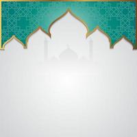 fondo islámico para ramadán o eid vector