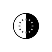Fruit, Fresh, Healthy Solid Line Icon Vector Illustration Logo Template. Suitable For Many Purposes.