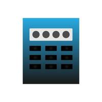 Passcode Icon, flat design icon vector