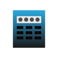 Passcode Icon, flat design icon vector