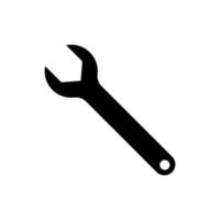 screwdriver icon vector. flat simple shape. carpentry tool template vector