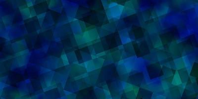 textura de vector azul claro con estilo triangular.