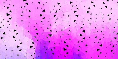 Light pink vector polygonal backdrop.