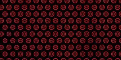 Dark Pink vector template with esoteric signs.