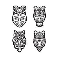Boho style print set. Good for garments, textiles, backgrounds and prints. illustration. vector