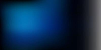 Dark blue vector gradient blur template.