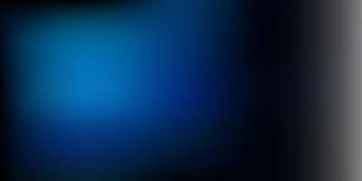 Dark blue vector gradient blur template.