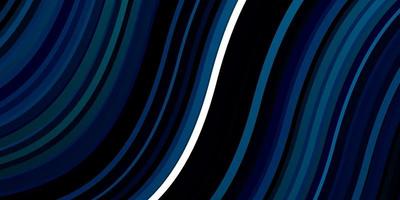 Dark BLUE vector backdrop with circular arc.