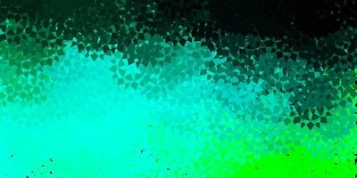 Light green vector texture with random triangles.