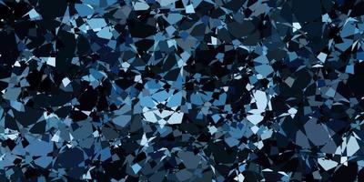 Dark BLUE vector layout with triangle forms.